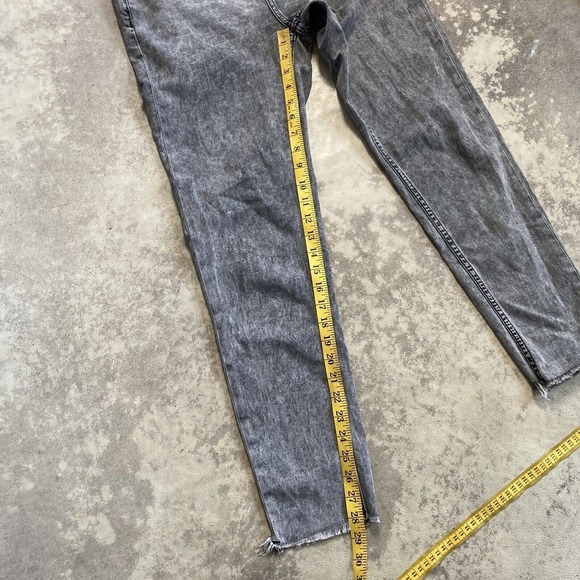 One Teaspoon Eddie Eagle Blakey High Rise Jeans Womens Size 27 Gray - Picture 5 of 12